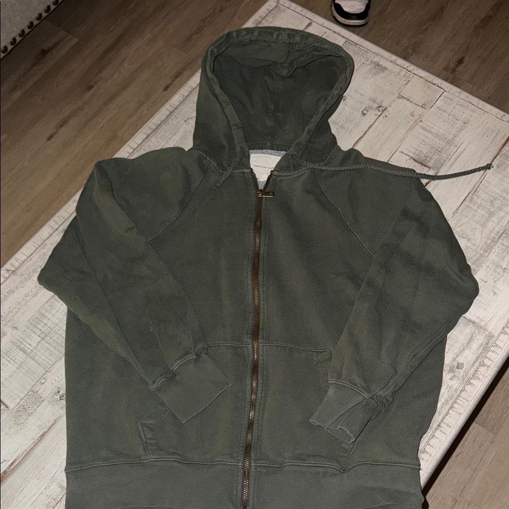 American Eagle Outfitters Forest Green Hoodie